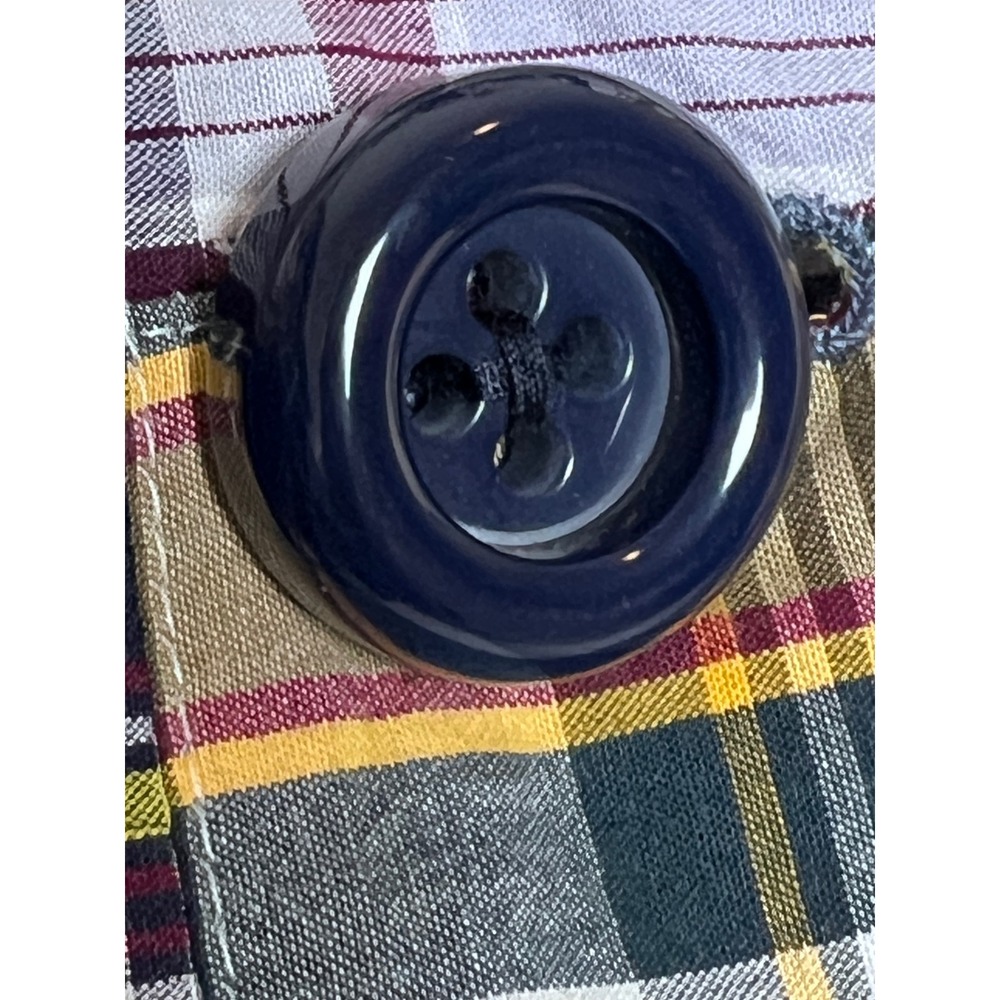 J Crew Madras Plaid Patchwork Blazer Jacket Ruffl… - image 6